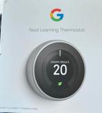 Google Nest Thermostaat - Roestvrij staal - Gebruikt, Doe-het-zelf en Verbouw, Ophalen, Slimme thermostaat, Gebruikt