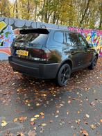BMW X3 2.5 I AUT 2005 Zwart 4x4, Auto's, BMW, Automaat, 1800 kg, Beige, Zwart