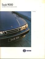 Folder Saab 9000 CS / CSE / CD / CDE / Aero / Griffin, 1995, Ophalen of Verzenden, Nieuw, Overige merken