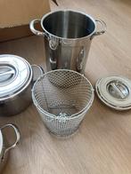 RVS aspergepan van Schulte-Ufer, Huis en Inrichting, Keuken | Potten en Pannen, Ophalen, Gebruikt, Rvs, Pannenset