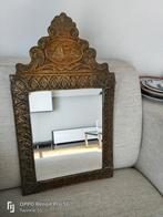 Antieke Spiegel met Gouden Frame, Ophalen, Gebruikt, Minder dan 100 cm, Rechthoekig