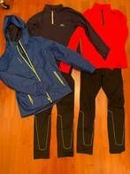 Voetbalkleding longsleeves leggings regenjasje maat 134-140, Kinderen en Baby's, Ophalen of Verzenden, Zo goed als nieuw, Jongen of Meisje