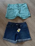 Korte broeken, maat s, Kleding | Dames, Broeken en Pantalons, Kort, Blauw, Ophalen of Verzenden, Zo goed als nieuw