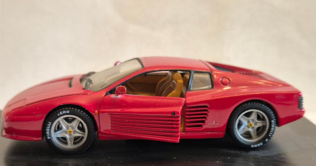 Ferrari 512 TR Modelauto 1 :43, Hobby en Vrije tijd, Modelauto's | 1:43, Ophalen of Verzenden, Zo goed als nieuw, Auto, MiniChamps