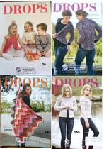 BREIEN 4 x Drops - breitijdschrift nr. : 26 141 144 En 165, Verzenden, Gebruikt, Breien of Haken, Patroon of Boek