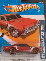 Chevrolet Chevy Chevelle SS 396 1:64 3inch Hotwheels Pol, Zo goed als nieuw, Auto, Verzenden