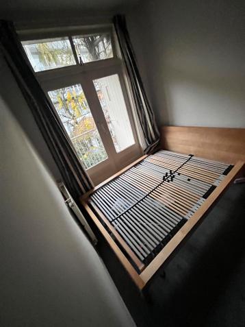 IKEA houten bed 140x200 met matras & verstelbare lattenbodem - afbeelding 5
