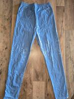 Lak legging, Verzenden, Zo goed als nieuw, Blauw, Legging