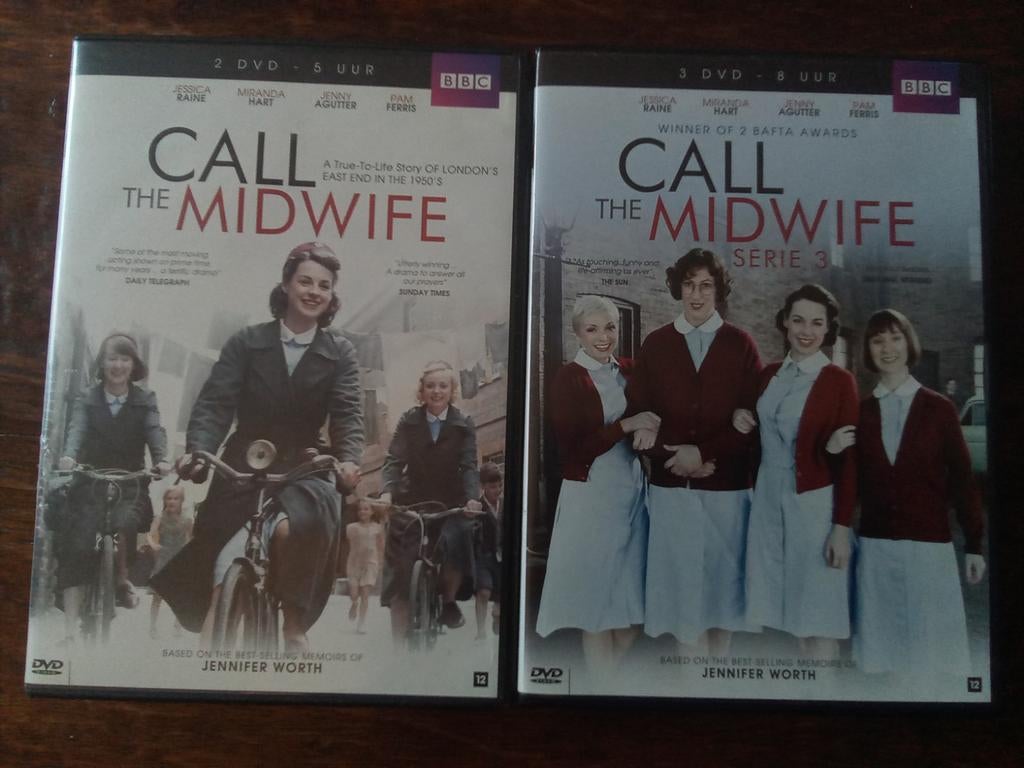 Call the Midwife Seizoen 3 (seizoen 1 gratis erbij), Boxset, Drama, Ophalen of Verzenden, Zo goed als nieuw