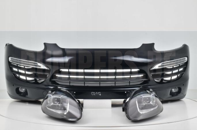 Bumper PORSCHE CAYENNE REGULAR 2010- Voorbumper 02112, Auto-onderdelen, Carrosserie en Plaatwerk, Bumper, Voor, Gebruikt, 6 maanden garantie