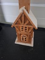 Houten huisje decoratie 42x15cm, Ophalen of Verzenden