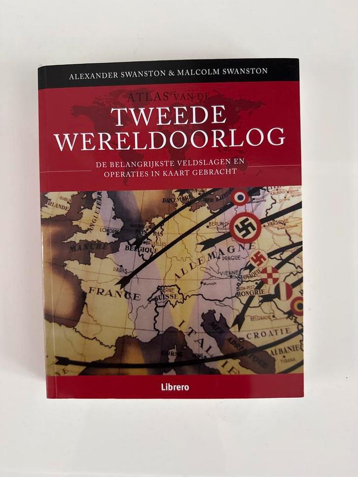 Tweede Wereldoorlog Atlas - Swanston - Nieuw!, Boeken, Oorlog en Militair, Nieuw, Overige onderwerpen, Tweede Wereldoorlog, Ophalen of Verzenden