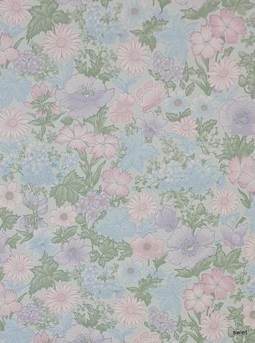 9919 Origineel uniek vintage oud behang wallpaper swiet beschikbaar voor biedingen