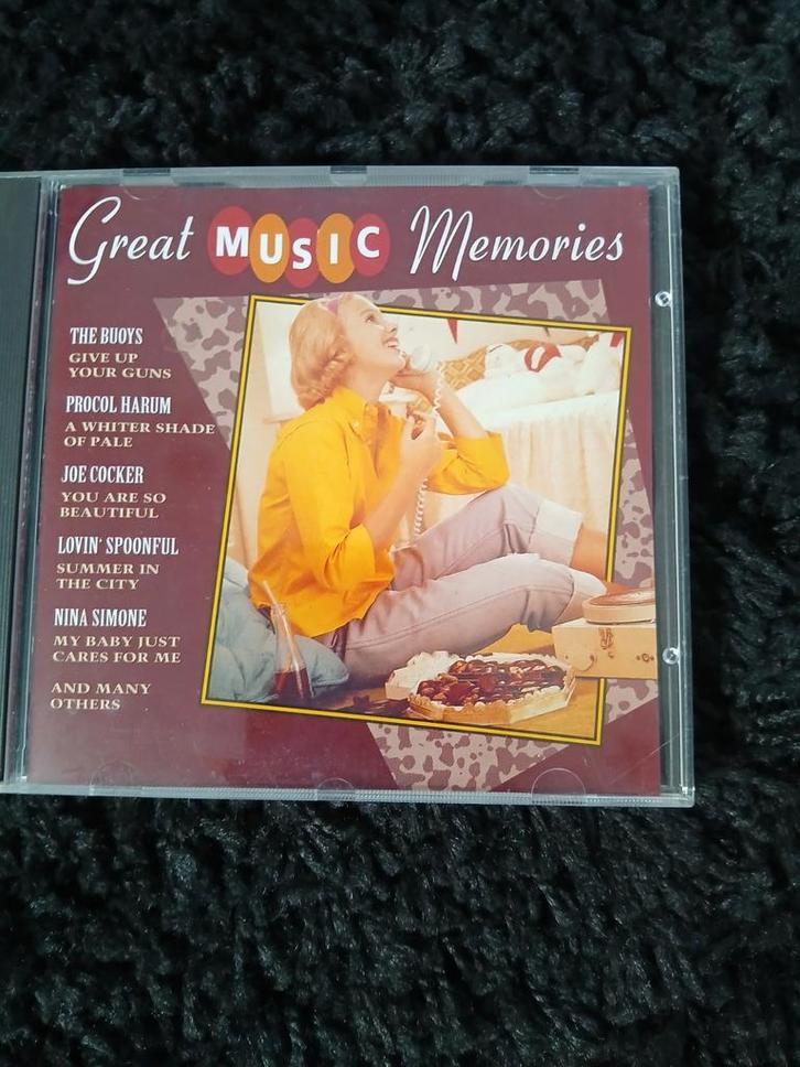 CD: Great Music Memories - Nostalgie!, Cd's en Dvd's, Cd's | Overige Cd's, Gebruikt, Ophalen of Verzenden