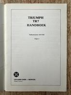 Triumph TR7 Handboek, Ophalen of Verzenden, Gelezen, Overige merken