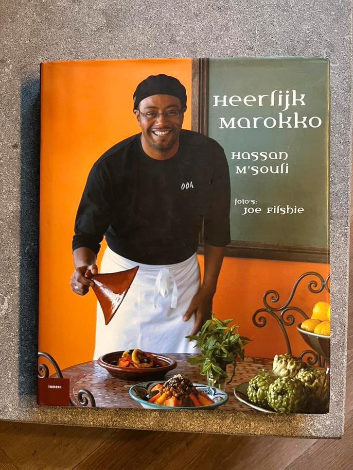 H. M'Soufi - Heerlijk Marokko, hardcover m stofomslag nwstaa, Boeken, Kookboeken, Zo goed als nieuw, Ophalen of Verzenden