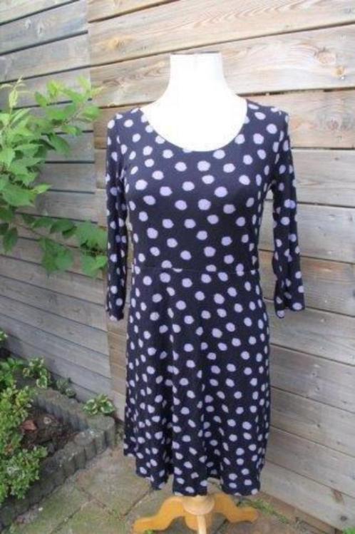 Jurk donkerblauw/ paars Kyra & Ko mt M Vaste prijs AANBIEDIN, Kleding | Dames, Jurken, Zo goed als nieuw, Maat 38/40 (M), Blauw