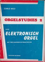 Bo1035 bladmuziek orgelstudies 2 carlo west, Muziek en Instrumenten, Bladmuziek, Ophalen of Verzenden, Zo goed als nieuw, Populair