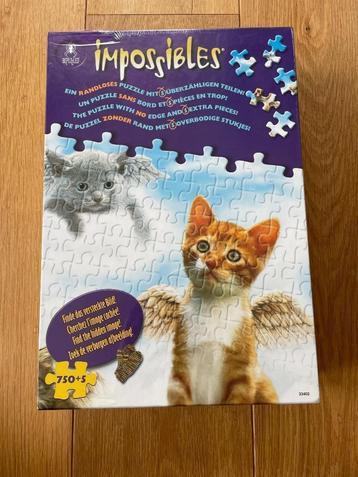 Impossibles puzzel Angel Kittens nieuw in cellofaan, 750+5 beschikbaar voor biedingen