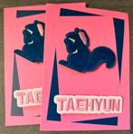 TXT FIGHT OR ESCAPE WEVERSE PIN TAEHYUN, Ophalen of Verzenden, Zo goed als nieuw, Foto of Kaart