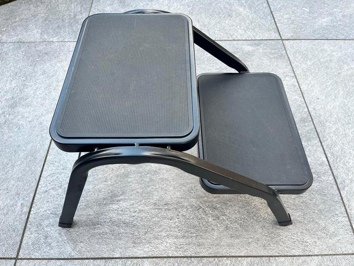 Nieuwe dubbele zwarte Bermuda opstap voor caravan/camper, Caravans en Kamperen, Kampeeraccessoires, Nieuw, Ophalen