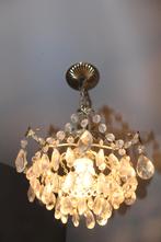 Kroonluchter , lamp , plafond lamp , luchter, Ophalen of Verzenden, Gebruikt, Glas