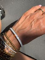 Prachtige slavenarmband met zirconia kleine maat en nieuw ❤️, Ophalen of Verzenden, Nieuw, Goud