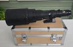 Nikon nikkor ed 500mm f/4 p in flightcase, Ophalen of Verzenden, Gebruikt, Telelens