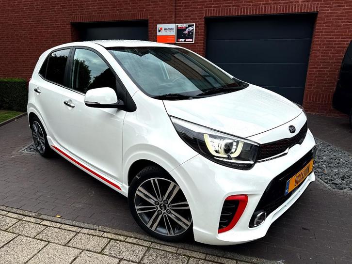 Kia Picanto 1.2 GT-line 82PK, 4 Cil. 75dkm, NAVI LED, extras, Auto's, Kia, Bedrijf, Picanto, ABS, Airbags, Airconditioning, Android Auto