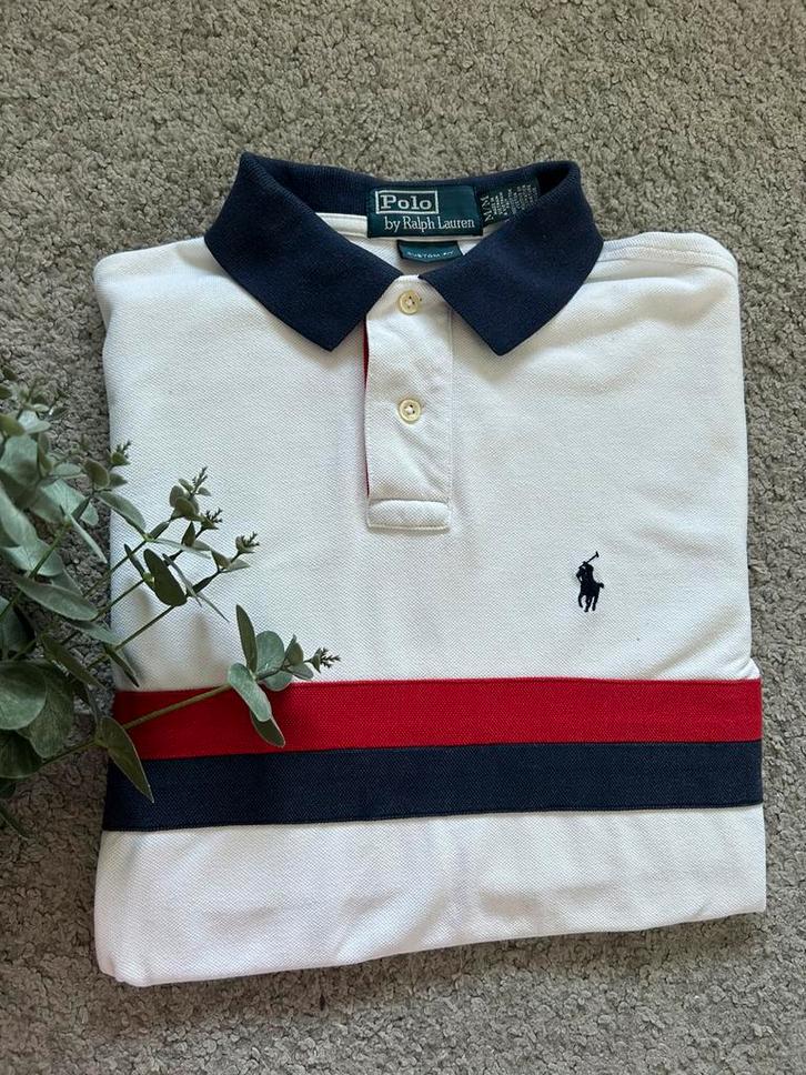 Ralph Lauren Polo - White - M, Kleding | Heren, Polo's, Zo goed als nieuw, Maat 48/50 (M), Wit, Ophalen of Verzenden