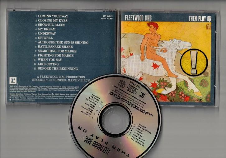 FLEETWOOD MAC CD Then Play on, Cd's en Dvd's, Cd's | Rock, Zo goed als nieuw, Poprock, Ophalen of Verzenden