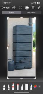 320 liter regenton, Ophalen, Kunststof, Met kraantje, 150 liter of meer