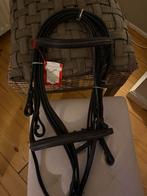 Nieuwe stang en trens hoofdstel, merk DMS ,zwart, full, Dieren en Toebehoren, Ophalen of Verzenden, Nieuw, Dressuur