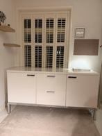Cappellini sistemi kast / dressoir wit glans, Ophalen, Gebruikt, Met deur(en), Overige houtsoorten