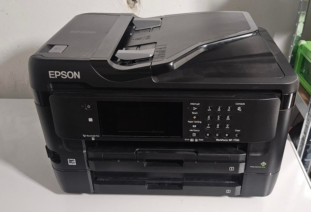 Epson WorkForce WF-7720 All-in-One Printer, Ophalen, Gebruikt, All-in-one, Draadloos