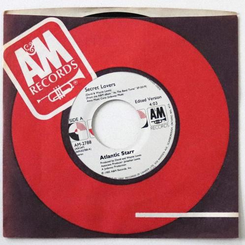 Atlantic Starr - Secret Lovers - 7in single – 1985, Cd's en Dvd's, Vinyl Singles, Gebruikt, Single, R&B en Soul, 7 inch, Ophalen