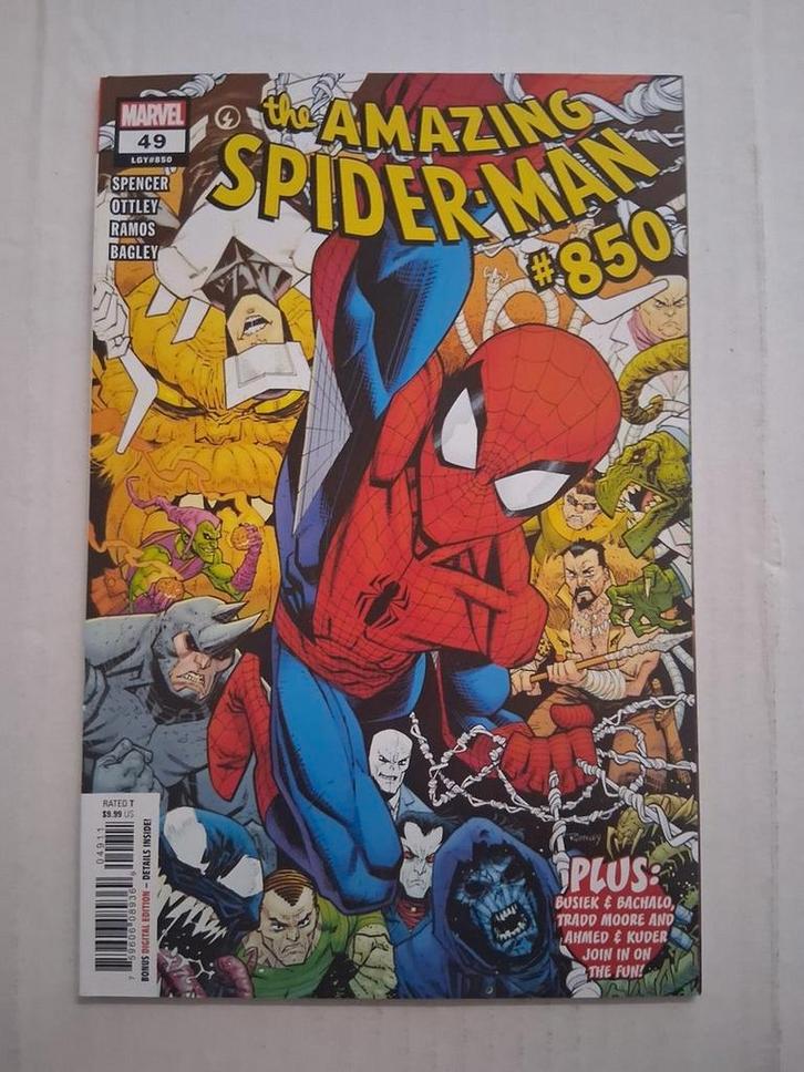 Amazing Spider-man Vol.5 #49, Boeken, Strips | Comics, Zo goed als nieuw, Eén comic, Amerika, Ophalen of Verzenden