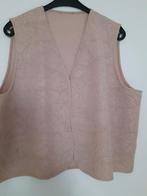 Nieuw gilet maat 48 licht bruin met iets glitter, Ophalen of Verzenden, Nieuw, Bruin