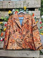 Unieke hoge kwaliteit vintage puur zijde retro blazer, Kleding | Dames, Jasjes, Kostuums en Pakken, Ophalen of Verzenden, Zo goed als nieuw