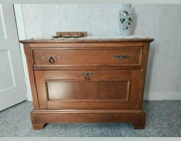 KASTJE,klep,lade,1970,MID-CENTURY,TV,audio,bruin,Wand beschikbaar voor biedingen