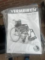 Inklapbare rolstoel Vermeiren S50, Diversen, Rolstoelen, Ophalen of Verzenden, Zo goed als nieuw, Duwrolstoel