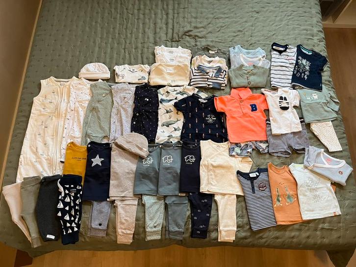 Kledingpakket merkkleding jongen maat 56, Kinderen en Baby's, Babykleding | Baby-kledingpakketten, Zo goed als nieuw, Maat 62