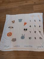 Baby milestone deken met dieren, Ophalen of Verzenden