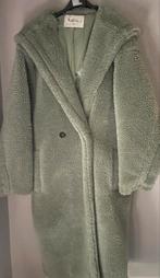 Mooie Fluffy jas, Kleding | Dames, Jassen | Winter, Ophalen of Verzenden, Zo goed als nieuw, Maat 38/40 (M), Groen
