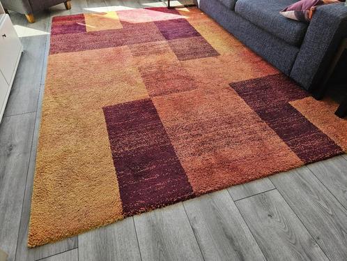 Kleed (rood/oranje), eventueel met kussens Dutch Bone, Huis en Inrichting, Stoffering | Tapijten en Kleden, Gebruikt, 200 cm of meer