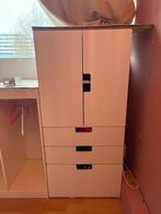 Ikea Smastad/Stuva kast met deurtjes en lades, Ophalen, Kunststof, Gebruikt, 100 tot 150 cm