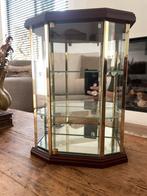 Miniatuur vitrine crystal art Glass swaroski stijl, Antiek en Kunst, Antiek | Glas en Kristal, Ophalen of Verzenden