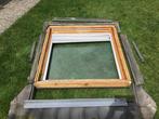 2x Velux Dakraam Hout, Ophalen, Gebruikt, 80 tot 120 cm, 80 tot 120 cm