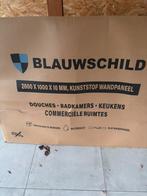 2x Wandpaneel betonlook kunststof, Ophalen, Zo goed als nieuw