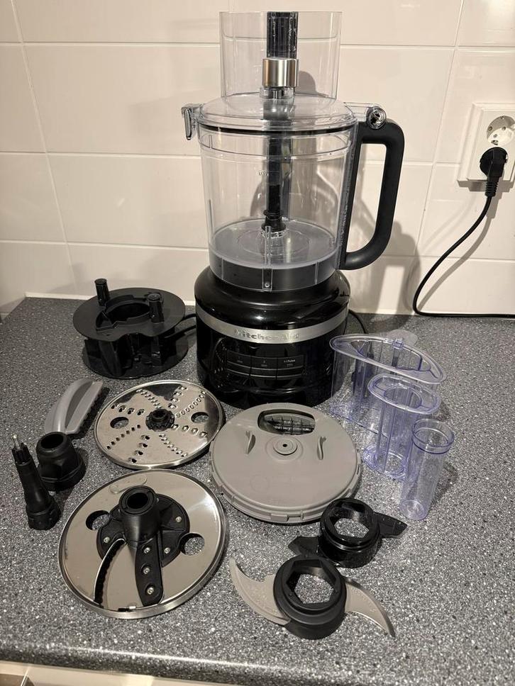 KitchenAid 5KFP1319EBM Food Processor - Topstaat, Witgoed en Apparatuur, Keukenmixers, Zo goed als nieuw, 3 snelheden of meer